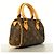 Borsa a mano Louis Vuitton Monogram Mini Speedy Marrone - vista 2