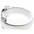 Cartier 2C Boucle Ring aus Weißgold Silber - Ansicht 6