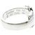 Cartier 2C Boucle Ring aus Weißgold Silber - Ansicht 8