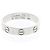 Bague Cartier Mini Love en or blanc Argenté