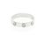 Bague Cartier Mini Love en or blanc Argenté - vue 2