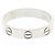 Bague Cartier Mini Love en or blanc Argenté - vue 3