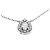 Autre Marque Collana Vendome Aoyama con diamante a forma di pera Argento - vista 4