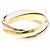 Anello Cartier Trinity Fashion Band D'oro - vista 2
