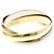 Anello Cartier Trinity Fashion Band D'oro - vista 5