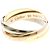 Anello Cartier Trinity Fashion Band D'oro - vista 7