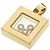 Collana con pendente Chopard Happy Diamond 79/4340-20 D'oro