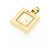 Collana con pendente Chopard Happy Diamond 79/4340-20 D'oro - vista 2