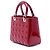 Dior Red Medium Patent Cannage Lady Dior Rosso Bordò - vista 2