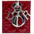 Dior Red Medium Patent Cannage Lady Dior Rosso Bordò - vista 5