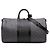 Louis Vuitton Gray Monogram Eclipse Reverse Keepall Bandouliere 50 Castaño