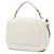 Chanel White Paris Cuba Medium Quilted Caviar Thread Around Flap Bianco Crudo - vista 2