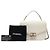 Chanel White Paris Cuba Medium Quilted Caviar Thread Around Flap Bianco Crudo - vista 6