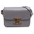 Céline Celine Gray Teen Shiny Calfskin Triomphe Crossbody