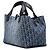 Sac Dior Toujours Medium en denim bleu Oblique - vue 2