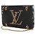 Louis Vuitton Black Monogram Giant Jungle Double Zip Pochette Nero - vista 4
