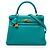 Hermès Blue Clemence Kelly II Retourne 28 Turchese