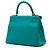 Hermès Blue Clemence Kelly II Retourne 28 Turchese - vista 2