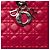 Dior Pink Large Lambskin Cannage Lady Dior Rosa - vista 6