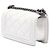 Chanel White Small Calfskin Double Stitch Boy Flap Bianco - vista 2