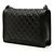 Chanel Black Large Quilted Lambskin Boy Flap Nero - vista 2