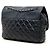 Chanel Blue Quilted Calfskin Easy Zip Flap Blu navy - vista 2