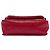 Saint Laurent Niki in pelle di vitello grana grossa rossa Medium Rosso - vista 3