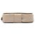 Borsa Chanel Mademoiselle in Tweed Beige Chocolate Bar - vista 3