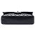 Chanel Black Medium Classic Lambskin Double Flap Nero - vista 3