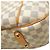 Louis Vuitton White Damier Azur Galliera GM Bianco - vista 18
