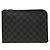 Louis Vuitton Black Damier Graphite Pochette Jour PM Nero