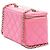 Chanel Trendy CC Vanity Case Small aus gestepptem Lammleder in Rosa mit Kette Pink - Ansicht 2