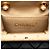 Sac My Crush Chanel en agneau matelassé micro noir - vue 5