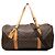 Louis Vuitton Brown Monogram Sac Polochon Marrone