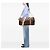 Louis Vuitton Brown Monogram Sac Polochon Marrone - vista 7
