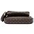 Louis Vuitton Brown Monogram Multi Pochette Accessoires Marrone - vista 3