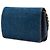 Portafoglio Chanel Blue CC Denim Wallet On Chain - vista 2