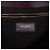 Borsa a Busta Saint Laurent Red Large Chevron Grain de Poudre Monogram Rosso Bordò - vista 5