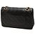 Chanel Black Medium Classic Lambskin Double Flap Nero - vista 2