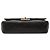 Chanel Black Medium Classic Lambskin Double Flap Nero - vista 3