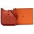 Hermès Orange Clemence Evelyne TPM 16 Arancione - vista 7
