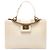 Borsa tote Chanel Boy Reverso Shopping in vitello bianco Crudo