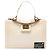 Borsa tote Chanel Boy Reverso Shopping in vitello bianco Crudo - vista 7