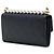 Clutch Chanel Chic Pearls in pelle di capra matelassé nera con catena Nero - vista 2