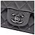 Chanel Gray Mini Square Classic Iridescent Lambskin Single Flap Marrone Grigio antracite - vista 5