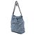 Borsa Chanel Blue Mini Denim Studded 22 - vista 2