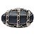 Clutch Chanel Tech Me Out in pelle d'agnello nera con catena Nero - vista 3