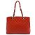 Chanel Red Caviar Grand Shopping Tote Rosso