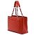 Chanel Red Caviar Grand Shopping Tote Rosso - vista 2