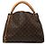 Louis Vuitton Brown Monogram Artsy MM Marrone
